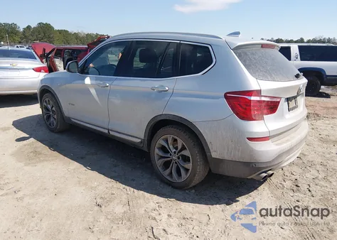 2016 BMW X3 xDrive28I from USA, damaged, VIN 5UXWX9C51G0D89650